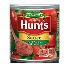 Hunt's Tomato Sauce Basil, Garlic And Oregano 8oz