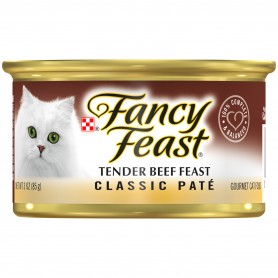 Purina Fancy Feast Classic Tender Beef Feast Cat Food 3 oz