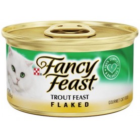 Purina Fancy Feast Flaked Trout Feast Cat Food 3 oz