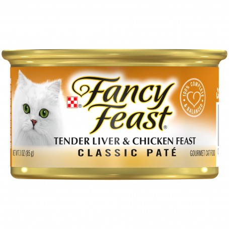 fancy feast classic canned cat food