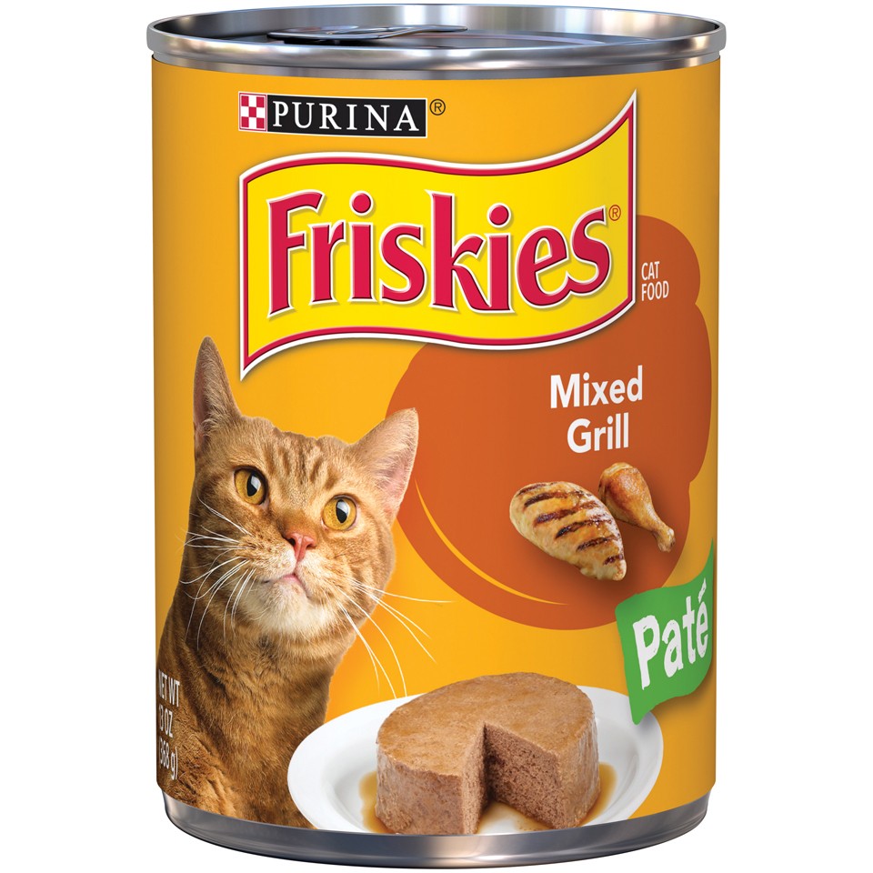 Purina Friskies Classic Pate Mixed Grill Cat Food 13oz gtPlaza Inc