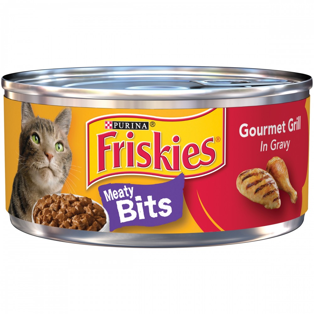 Classic Adult Wet Cat Food Meat and Fish in Gravy Variety Pack Tins 24