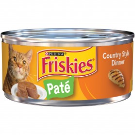 Purina Friskies Country Style Dinner Pate Cat Food 5.5 oz