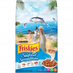 Purina Friskies Seafood Sensations Cat Food 3.15 lb