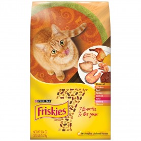 Purina Friskies 7 Cat Food 3.15 lbs