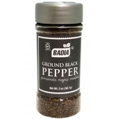 Badia Ground Black Pepper 2oz