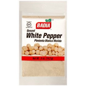 Badia Ground White Pepper 0.5oz