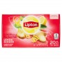 Lipton Green Tea Bags Lemon Ginger 20s 1.4oz