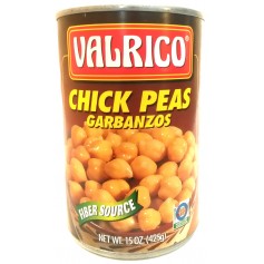 Valrico Chick Peas Garbanzos (Channa) 15oz