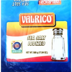 Valrico Sea Salt Iodized 17.64oz