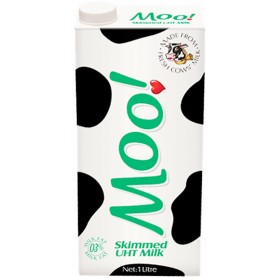 Moo! Skimmed UHT Milk 1 Liter