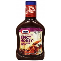 Kraft BBQ Sauce Spicy Honey 18oz