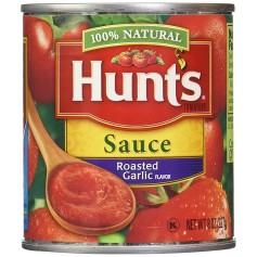 Hunt's Tomato Sauce Roasted Garlic 8oz