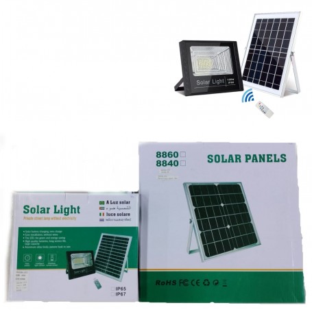 60 Watt Solar Light with Solar Panel