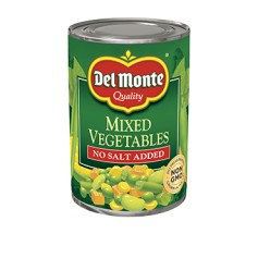 Del Monte - Mixed Vegetables - No Salt Added - 14.5oz/411g