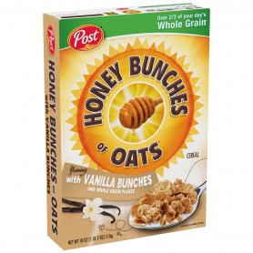 Post - Honey Bunches Of Oats - Vanilla 18 oz
