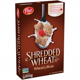 Post - Shredded Wheat & Bran 18oz - Front