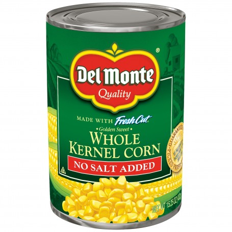 Del Monte - Corn - Whole Kernel - No Salt Added 15.25 oz