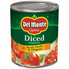 Del Monte - Diced Tomatoes - Basil, Garlic & Oregano 28oz