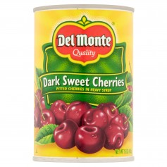 Dark Sweet Pitted Cherries 15oz - Front