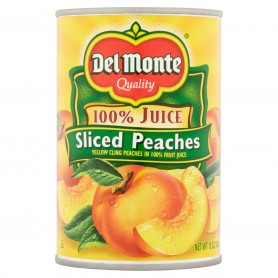 Del Monte - Fruit - Peach Slices 100% 15 oz
