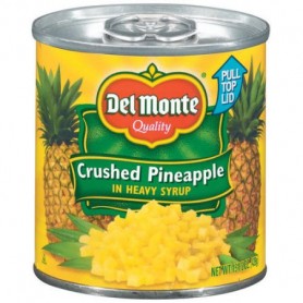 Del Monte - Fruit - Pineapple Crushed in Heavy Syrup 15.5oz