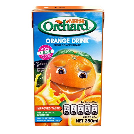 Nestle Orchard Orange Drink 250ml