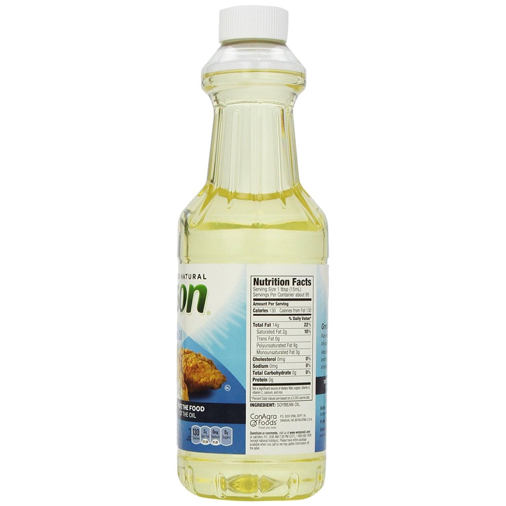 Wesson Vegetable Oil 48oz - gtPlaza Inc.