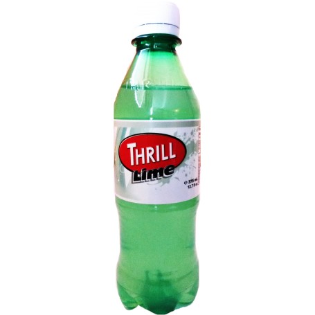 Thrill Soft Drinks Lime 375ml/12.7oz