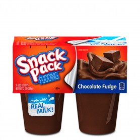 Hunt's Snack Pack Chocolate Fudge 13oz