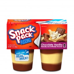 Hunt's Snack Pack Chocolate Vanilla Swirls 13oz