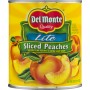 Del Monte Peaches Sliced Lite 29oz
