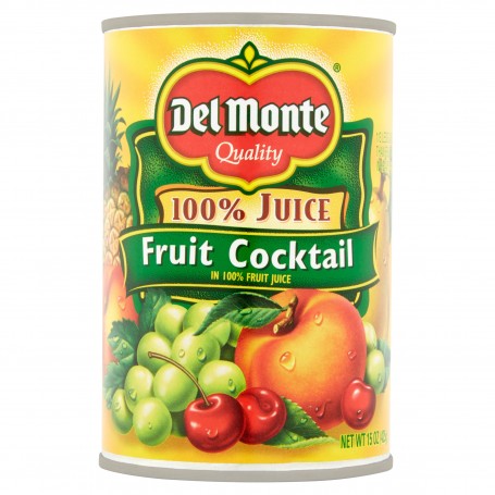 Del Monte - Fruit - Cocktail Naturals 100% 15 oz