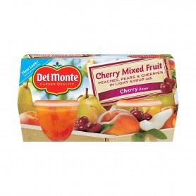 Del Monte Cherry Mixed Fruit 4 - 4oz cups