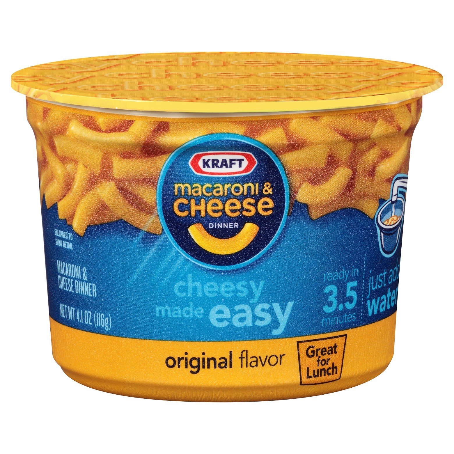 Kraft Macaroni And Cheese Easy Mac Cup Original Cheese 4.01