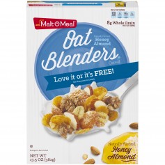 Post Malt O Meal Honey Oats Blenders 13.5oz