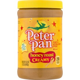 Peter Pan Peanut Butter Creamy Honey Roasted 16.3oz - gtPlaza Inc.