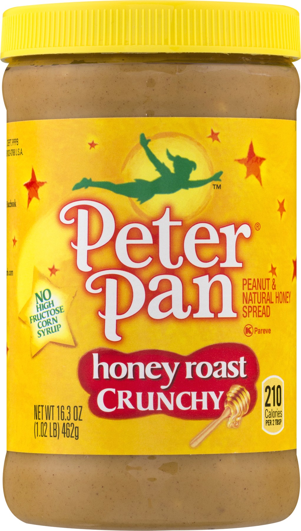 Peter Pan Peanut Butter Crunchy Honey Roasted 16 3oz Gtplaza Inc