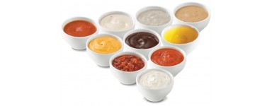Condiments And Salad Garnish